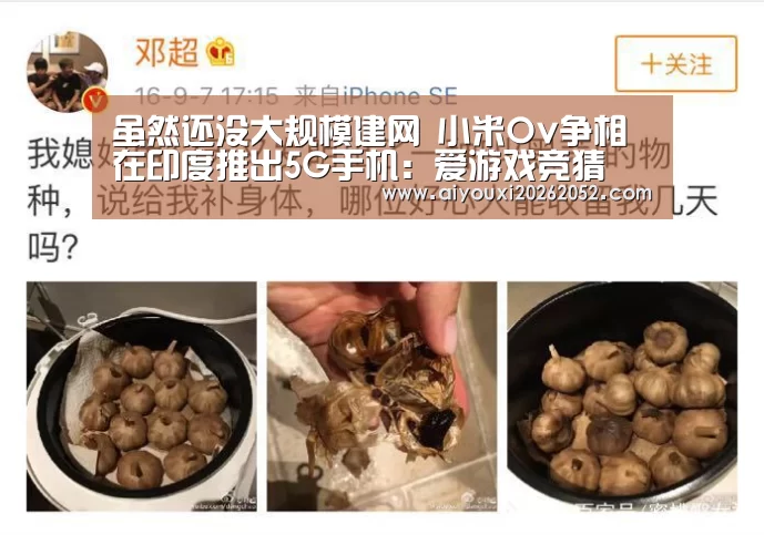 虽然还没大规模建网 小米Ov争相在印度推出5G手机:爱游戏竞猜(图1) 爱游戏赛事